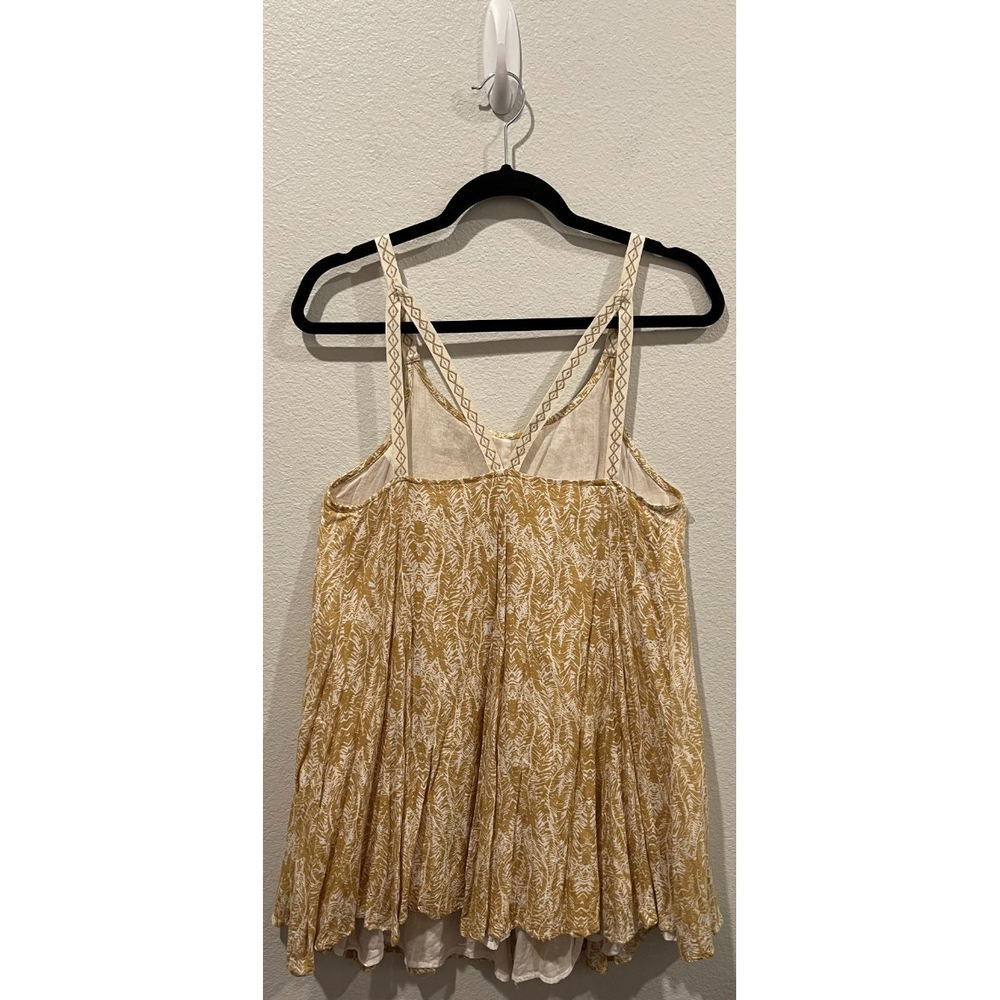 SAGE THE LABEL Sia Tan Beige Print Swing Mini Dress - Picture 5 of 5